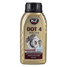 Гальмівна рідина K2 Brake Fluid Turbo Dot 4 0.25л