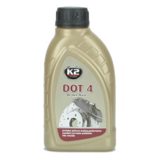 Гальмівна рідина K2 Brake Fluid Turbo Dot 4 0.5л
