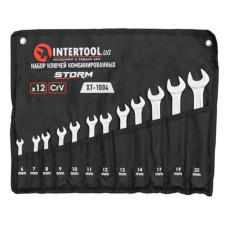 Набір комбінованих ключів Intertool XT-1004 12шт