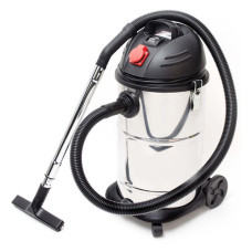 Пилосос будівельний Intertool DT-1030 30л корпус з нерж сталі 1400Вт