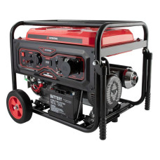 Генератор бензиновий/газовий Intertool DT-1158 STORM 5/5.5 кВт 220В 25л електро плюс ручний