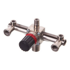 Контрольно-розподільний блок компресора Intertool PT-9091 з регулятором тиску