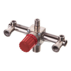 Контрольно-розподільний блок компресора Intertool PT-9092 з регулятором тиску
