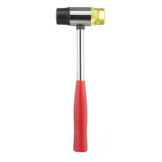 Молоток рихтовочний Intertool HT-0238 з маталевою рукояткою d35мм