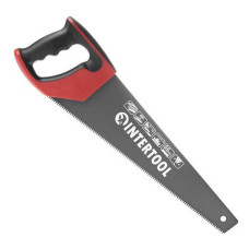 Пилка по дереву Intertool HT-3107 400мм з тефлоновим покритям розжарений зуб 3-я заточка