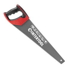 Пилка по дереву Intertool HT-3108 450мм з тефлоновим покритям розжарений зуб 3-я заточка