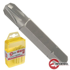 Комплект викруткових насадок Intertool VT-0024 PZ2 1/4