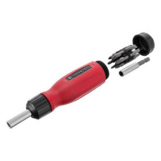 Викрутка реверсіонна Intertool VT-1003 з комплектом насадок 12шт