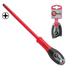 Викрутка Intertool VT-3210 ізольована хрестова PH0 60мм 1000В