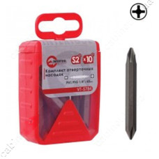 Комплект викруткових насадок Intertool VT-5784 PH1/PH2 1/4