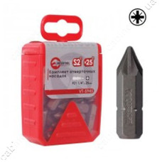 Комплект викруткових насадок Intertool VT-5945 PZ1 1/4