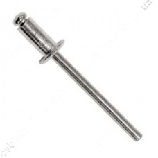 Заклепка Intertool RT-4808 алюмінієва 4.8х8.0мм