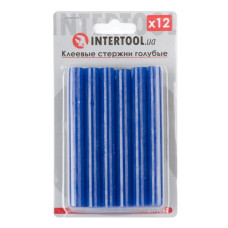 Комплект клейових стрижнів Intertool RT-1052 11.2x100мм блакитні 12шт