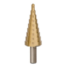 Свердло ступеневу по металу Intertool SD-5820 4-20мм