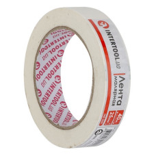 Стрічка малярна Intertool DM-2541 25мм 40м біла 9шт