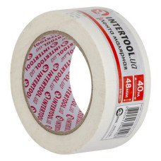 Стрічка малярна Intertool DM-4841 48мм 40м біла 4шт
