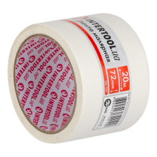Стрічка малярна Intertool DM-7221 72мм 20м біла 2шт