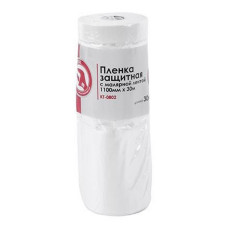 Плівка захисна Intertool KT-0802 з малярною стрічкою 1100мм 30м
