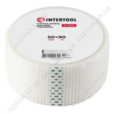 Стрічка клеїться Intertool KT-0923 серпянка для швів 50мм 90м