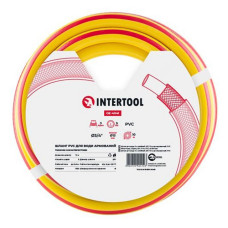 Шланг для поливу Intertool GE-4041 PVC тришаровий армований 3/4