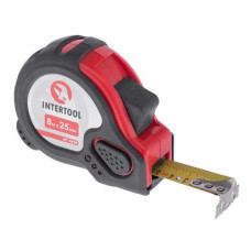 Рулетка з фіксатором Intertool MT-0608 Супер Магніт 8м x 25мм