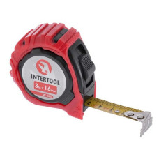 Рулетка з фіксатором Intertool MT-0503 Магніт 3м x 16мм
