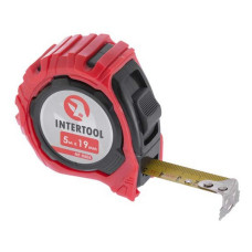 Рулетка з фіксатором Intertool MT-0505 Магніт 5м x 19мм