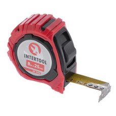 Рулетка з фіксатором Intertool Магніт MT-0508 8м x 25мм