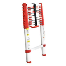 Драбина Intertool LT-3032 алюмінієва телескопічна 10ступ. 3.20м