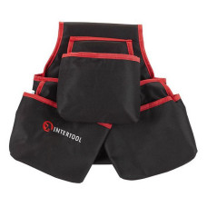 Сумка поясна слюсарно-будівельна Intertool SP-1031 4 кишені поліестер