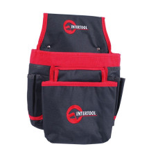 Сумка поясна слюсарно-будівельна Intertool SP-1036, 8 кишень поліестер