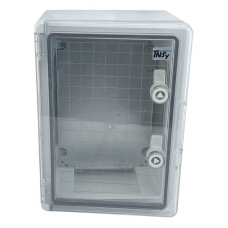 Корпус пластиковий Techno Systems ЩМПп-350х250х150мм прозорі дверцята ABS IP65