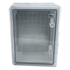 Корпус пластиковий Techno Systems ЩМПп-400х300х170мм прозорі дверцята ABS IP65