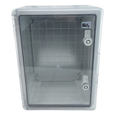 Корпус пластиковий Techno Systems ЩМПп-400х300х220мм прозорі дверцята ABS IP65