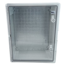 Корпус пластиковий Techno Systems ЩМПп-500х400х180мм прозорі дверцята ABS IP65