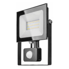 LED прожектор Lemanso з датчиком руху 50W IP65 холодний 6500К 3000lm чорний