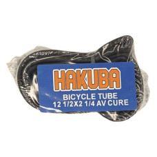 Камера велосипедна 12 1/2x2 1/4 AV Hakuba 50/54-203 Г-подібний сосок