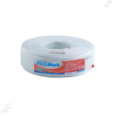 Кабель телевізійний FinMark RG6 100м white