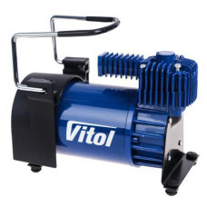 Компресор Vitol K-55 150psi 23А 50л / хв плюс шланг 5м і клеми з дефлятором