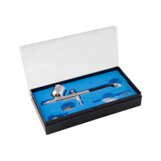 Міні аерограф Mastertool 81-8711 з набором аксесуарів Профи