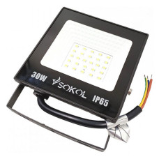 Прожектор Sokol LED-SLT 30W IP65 холодний 6500К 2250lm