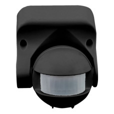 Датчик руху Techno Systems ДР 06 1200Вт 180 градусів 12м IP44 чорний