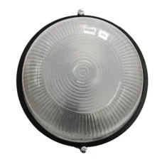 Світильник Lemanso BL-1352 коло металевий 60W IP54 чорний