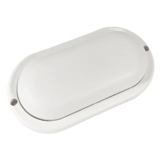 Світильник Lemanso LED Атлас 12W 900lm 6500K IP65 ЖКГ овал білий