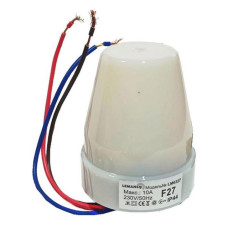 Фотореле Lemanso LM6327 з регулюванням освітленості 10А 2200Вт IP44