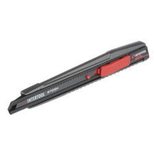 Ніж сегментний Intertool HT-0533 9мм алюмінієвий STORM