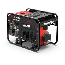 Генератор дизельний Intertool DT-1295 10/11кВт 2 циліндри 380/220В 25л електро старт мідна обм