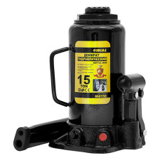 Домкрат гідравлічний Sigma 6101151 860150 пляшка 15т