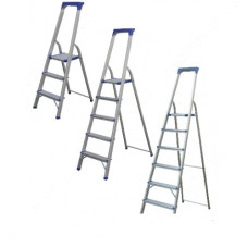 Драбина Sigma Flora 5035494 алюмінієва 4-х ступінчаста 2.8м
