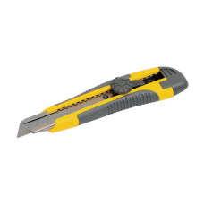 Ніж Mastertool 17-0118 18ммз металевою направляючою гвинтовий замок плюс 2 леза